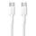 Kabllo USB C Dudao L9C, USB C me USB C, 2m, 65W, e bardhë