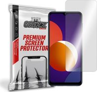 Xham mbrojtës hibrid GrizzGlass për Samsung Galaxy M12, transparencë e lartë