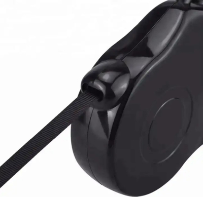 Zinxhir automatik për qen ZW23, 5m, me sistem bllokimi, i zi