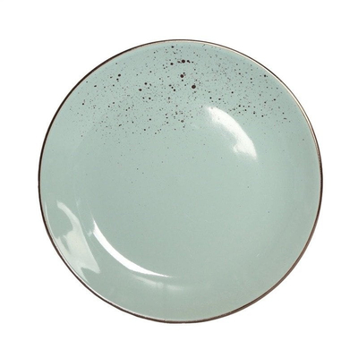 Pjatë servirje Domoletti Mint Speckle, 27cm, jeshile mente