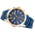 Ora dore Paul Lorens PL3844B2-6F3, meshkuj, 39mm, blu