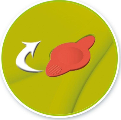 Kuti rëre Smoby Butterfly, e gjelbërt