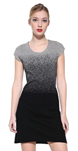 Fustan Desigual Vest Heather 17WWVF22 2000, i zi/i hirtë , woman
