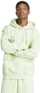Bluzë me kapuç Adidas All Szn Fleece, pambuk, me xhep kangur, mente e hapur