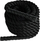 Litar stërvitje XQ Max Battle Rope, 9m, 25mm, i zi
