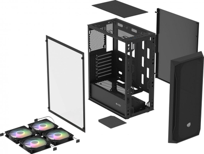 Куќиште за компјутер Fury Shobo SH4F RGB