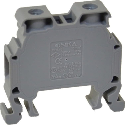 Bllok universal klemash me vidë ONKA MRK T0-1042, 10mm², gri