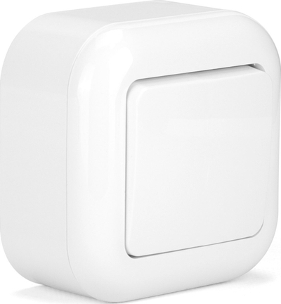 Çelës instalimi Montis EXTENSA WNT-1F MT083B, njëpolësh, montim sipërfaqësor, 250V 10A, i bardhë