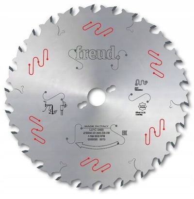 Teh sharre rrethore Freud LU1C Pro Industrial, 300mm, 26 dhëmbë, vrimë 30mm