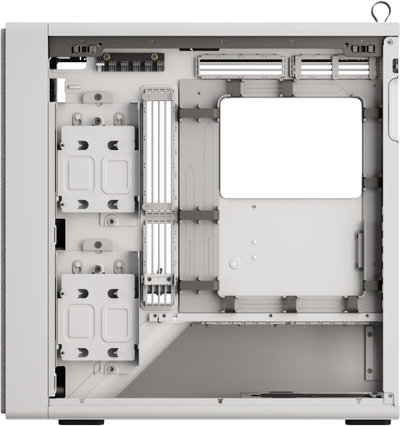 Kuti PC HAVN BF 360 FLOW, Mid Tower, me xham të temperum, e bardhë