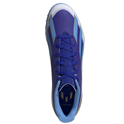 Фудбалски копачки adidas X Crazyfast 23 Club Messi TF, за синтетичка трева, повеќебојни