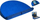 Mbajtëse laptopi Thinking Gifts Lapwedge, për laptop deri 17", sfungjer ergonomik, blu
