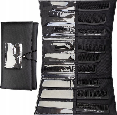 Set krehërash Activeshop N-20 Carbon, 9 copë, material karboni, i zi