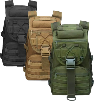 Shpinë turistike Offlander Survival Hiker 25L, najlon, e zezë