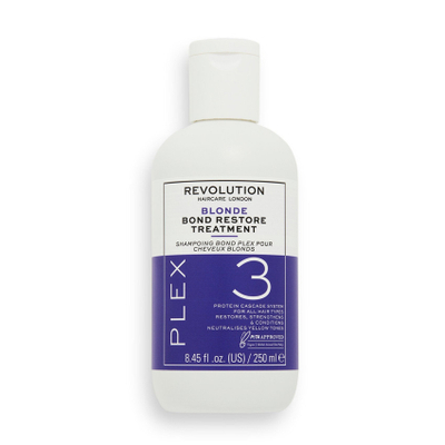 Trajtues për flokë Revolution Haircare Plex 3 Blonde Bond Restore, 250ml
