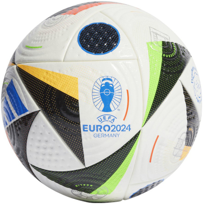 Top futbolli adidas Fussballliebe Euro24 Pro IQ3682, madhësia 5, i bardhë me shumëngjyra