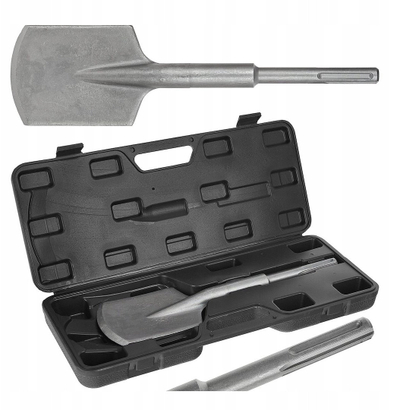 Daltë SDS Max Geko, pllakë sheshtë 110x410 mm, metal gri