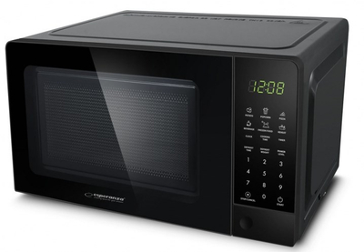 Furrë me mikrovalë Esperanza HORNEADO, 20L, panel digjital, e zezë