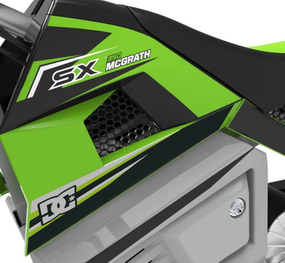 Motor elektrik për fëmijë Razor SX350, 24V, 22 km/h, jeshil