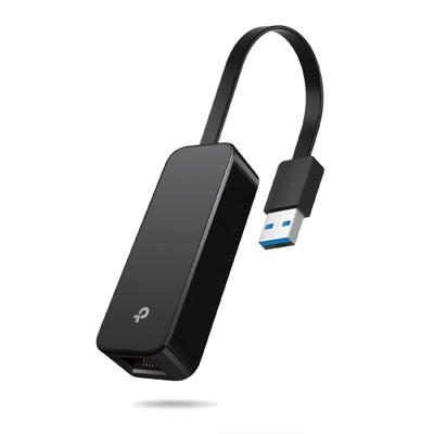Përshtatës rrjeti TP-Link UE306, USB 3.0 në Gigabit Ethernet, 1000Mbps, i zi