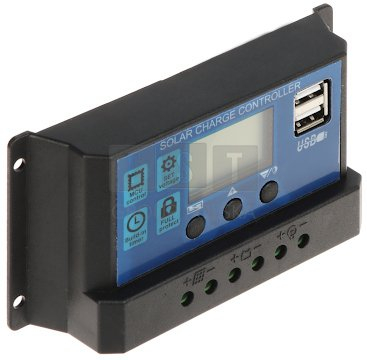 Kontrollues karikimi solar SCC-30A-P, 30A, 12V 24V, i zi