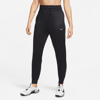 Trenerka Nike Therma FIT One për goca, M, e zezë me të bardha