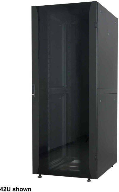 Kabinet rrjeti Intellinet Premium 32U, 19", metal, i zi