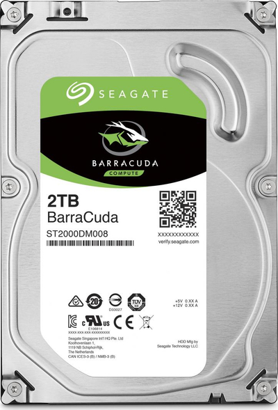 Disk HDD Seagate BarraCuda (ST2000DM008), 2TB, 3.5", SATA III