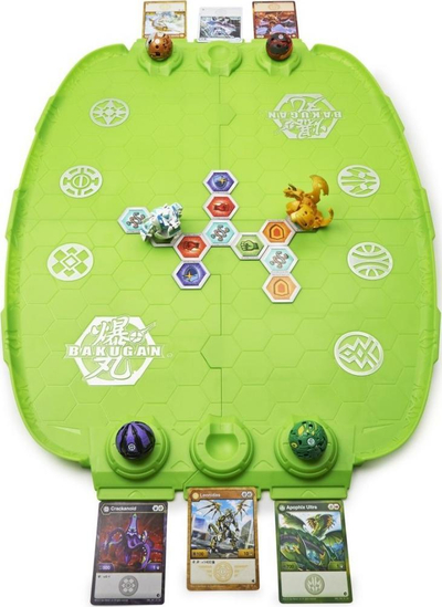 Set loje Bakugan Evo Battle Arena Leonidas, për kalamaj 6+, jeshile