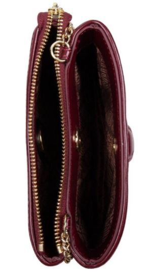 Çantë krahu Love Moschino, burgundi