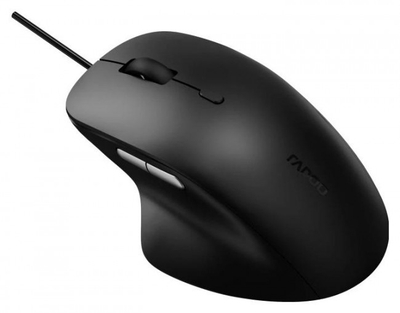Maus Rapoo N500, me kabllo, 3600 DPI, i zi