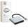 Adapter USB C Tech-Protect HB08, 4in1, 2x HDMI 4K 60Hz, gri