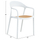 Kolltuk polipropileni Cleo 57x53x81cm (HM5935.01), bardhë/ bezhë