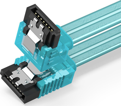 Kabllo SATA Vention 3.0, 0.5m, transparente blu