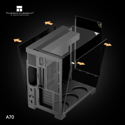 Kasë Thermalright A70 FanUB,e zezë