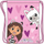 Çantë sportive Gabby's Dollhouse Gym Bag, 40x37.5cm, për kalamaj, rozë