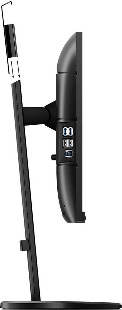 Mbajtëse monitori Philips BS8B2325B/00, montim VESA 100mm, për PC dhe Thin Client, e zezë