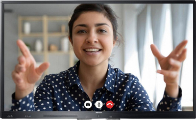 Ekran dixhital interaktiv Hisense UHD / IR 65WR60AE, i bardhë