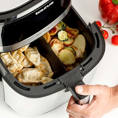 Fritezë me ajër Taurus Air Fry 7S 6.5L, 1600W, ekran me prekje HD, e zezë inox