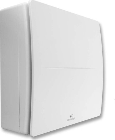 Ventilator banjoje Aerauliqa QX100, 104 m³/h, 2 shpejtësi, i bardhë