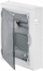 Kuti shpërndarëse multimedia Economic Box, 2x12 module, IP40, derë e tymosur