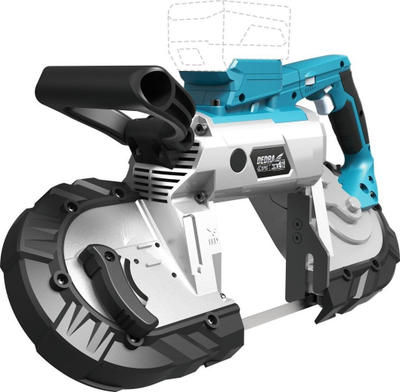 Prerëse metali pa kabllo Dedra, 127mm, 18V, gri