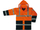 Xhaket pune Herock Parka Contrast, high visibility, XXXL, portokalli fluo me blu navy