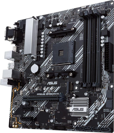 Pllakë mëmë ASUS Prime B450M-A II, AMD B450, Socket AM4, 4 slote, Micro ATX