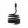 Kabllo USB C Canyon OnWire 60MG, USB C në USB C, 1m, 60W, e zezë