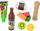 Set lodër sushi Lean Toys, 22 pjesë, për kalamaj 3+, shumëngjyrësh