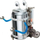 Set kreativ LEAN Toys Tin Can Robot, lodër edukative, 8+ vjeç, argjendtë
