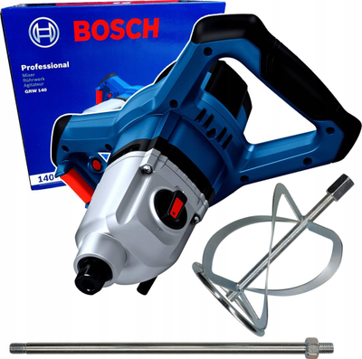 Mikser profesional Bosch GRW 140, 1400W, 2 shpejtësi, blu
