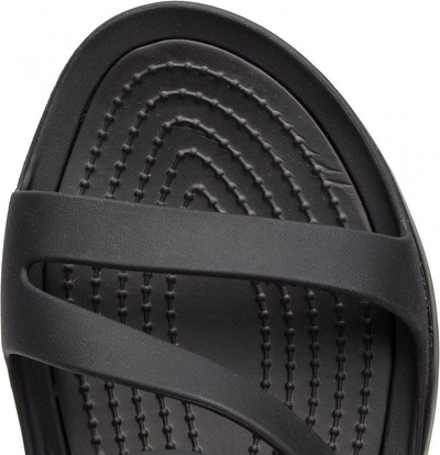 Sandale për gra Crocs Swiftwater Sandal W 203998, Croslite, kundër rrëshqitjes, të zeza