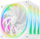 Set ventilatorësh PC FL14 WH 3IN1, 140mm, ARGB, të bardhë